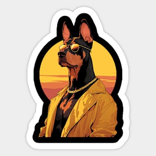 doberman Sticker